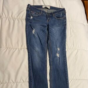 Hollister Women's Distressed Denim Skinny Jeans